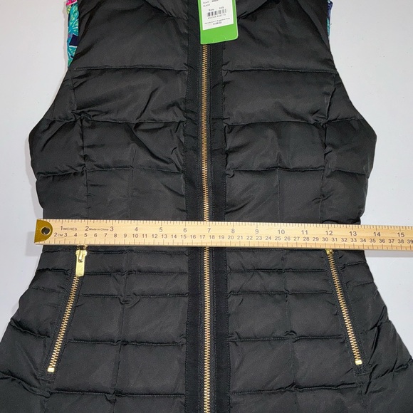 Lilly Pulitzer NWT Syd Vest Black $198 Size XXS - Picture 7 of 13